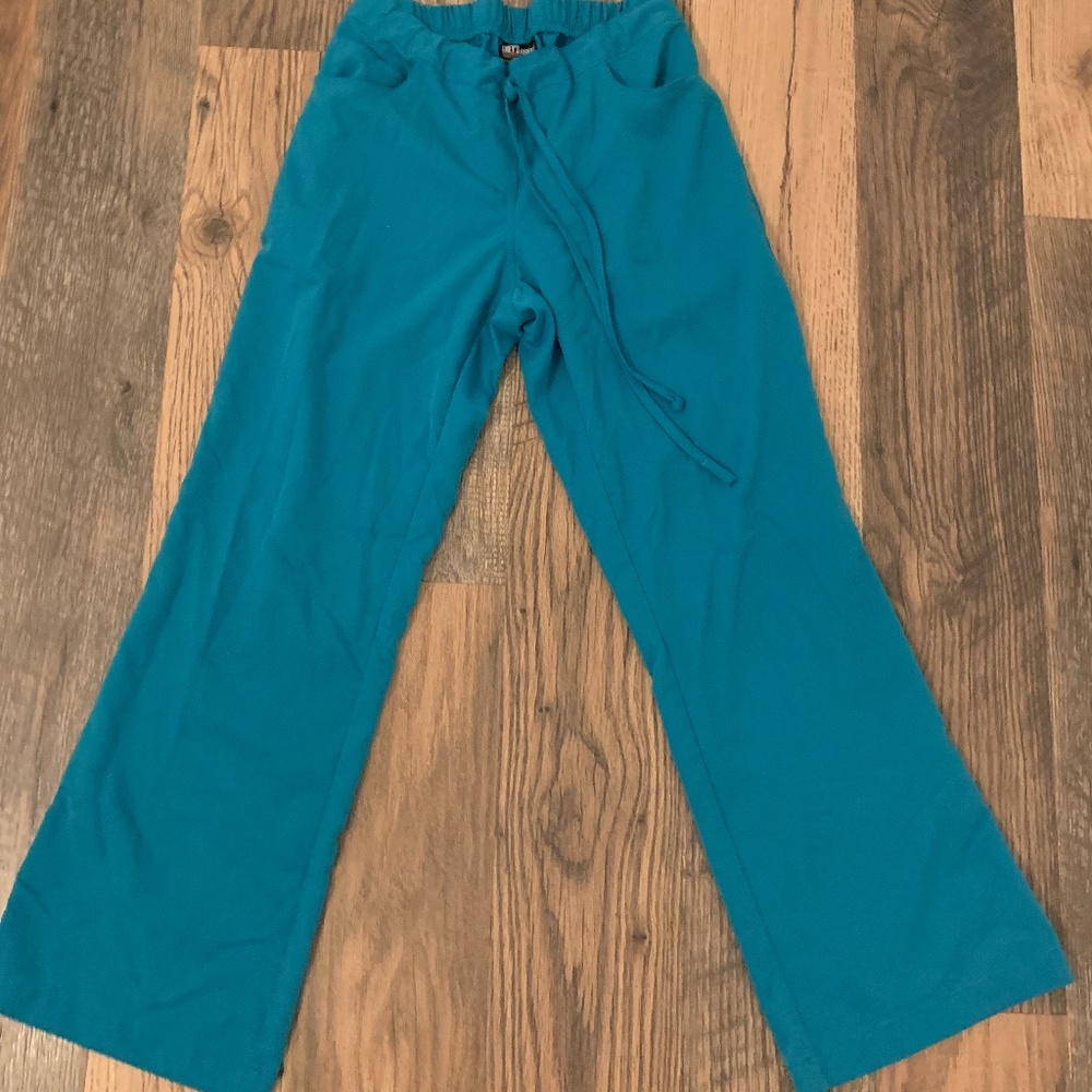 Grey's Anatomy Scrub Pants, Teal, Size (S)